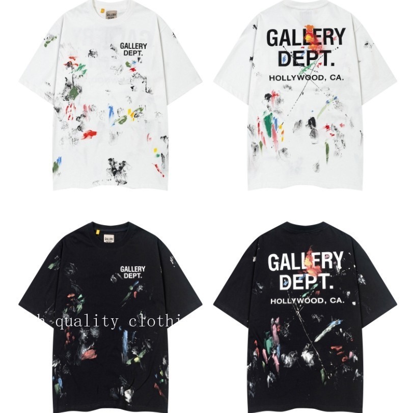 Áo thun cổ điển graffiti tay vẽ, phù hợp nam nữ