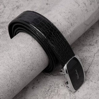 Thắt lưng nam,dây nịt da cá sấu FTTLeather thắt lưng da thật khóa tự động,dây lưng da bản liền DF94