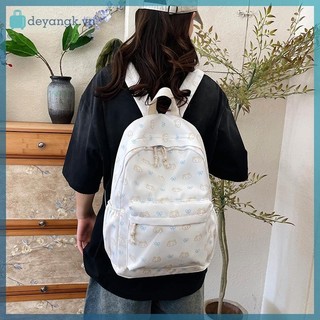 Deyangk Hoạt Hình Dễ Thương In Ba Lô Dung Tích Lớn Học Sinh Schoolbag Thời Trang Tinh Tế Hợp Thời Trang Túi Nữ Tính Di Động Túi Du Lịch Quà Tặng VN
