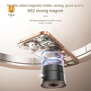 Giá đỡ điện thoại từ tính gấp di động cho ô tô và bàn
