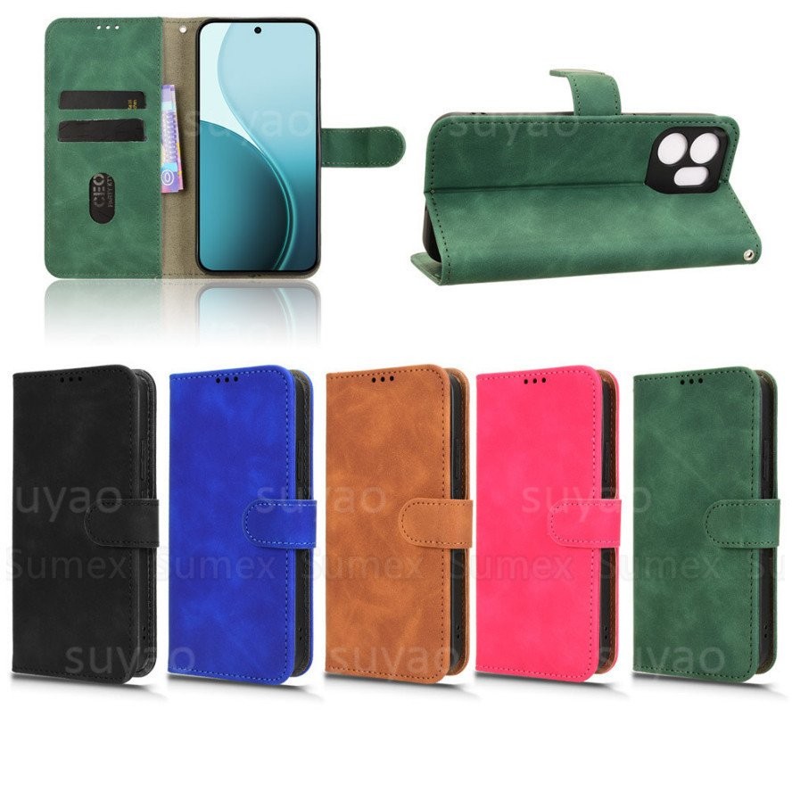 Bao Da Lật Cho OPPO Reno14 F Reno 14 Pro 14F 5G Ốp Điện Thoại Chống Sốc Chống Rơi Giá Đỡ Ví Từ Tính Vỏ OPO Reno14F Reno14Pro CPH2737 CPH2739 CPH2743 2025 3YTA