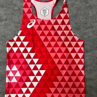 Sports Student Running Training Vest Track and Field Training Wear Adhesive Vest Marathon Running T-shirt Short Sleeve for Body Test uMRG