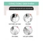 Bộ 2 miếng độn vai silicone trong suốt, nâng vai áo vest/blazer, tự dán, không lộ, dùng cho nam nữ