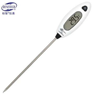 Nhiệt kế thực phẩm Bizhi GM1311 Loại đầu dò Nhiệt kế điện tử Nhà bếp nhanh Nhiệt độ nước độ dầu kế EKI4