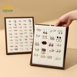 YOVIP Vintage Nhẫn Trưng Bày Đứng Dung Tích Lớn Trang Sức Giá Để Đồ Thích Hợp Cho Nhẫn, Bông Tai Thời Trang Trang Trang Sức Trưng Bày Đứng VN
