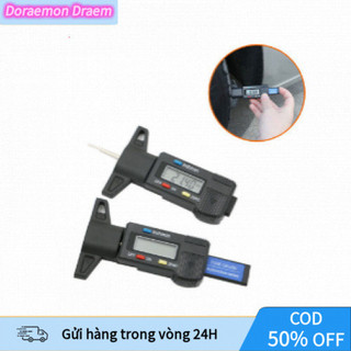 [COD] Dụng Cụ Đo Độ Dày Lốp Xe Kỹ Thuật Số 0-20mm Vỏ ABS Chống Va Đập, Chống Nước Tiện Dụng