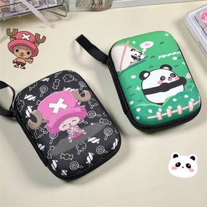 Túi đựng đồ du lịch gấu trúc dễ thương Túi đựng cáp di động Túi tiện ích chống nước