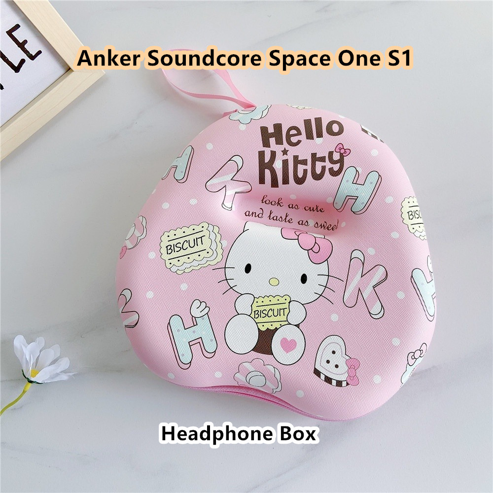 HÀNG CÓ SẴN!Dành Cho Anker Soundcore Space One S1 Vỏ Tai Nghe Hoạt Hình Hợp Thời Trang Tai Nghe Earpads Túi Bảo Quản Vỏ Hộp | BigBuy360 - bigbuy360.vn