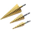 Mũi khoan hình nón thép phủ titan cỡ 4-12/20/32mm tiện dụng