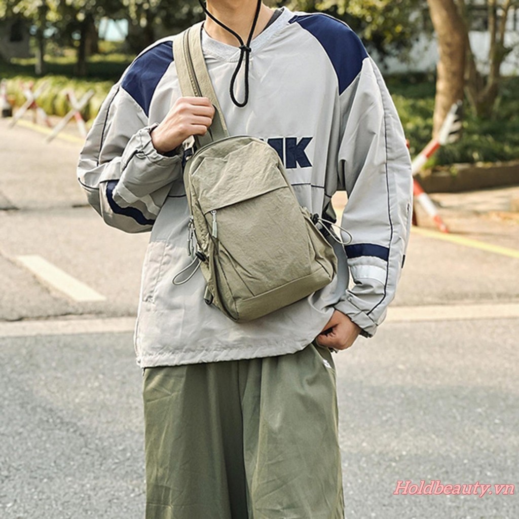 Sling Back Nhẹ Nhỏ Đeo Ngang Ba Lô Thường Ngày Vui Nhộn Gói Dành Cho Nữ Đi Bộ Đường Dài Cắm Trại Du Lịch
