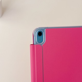 Ốp Lưng Có Thể Gập Lại Cho Mini6 Mini7 A17 Pro IPad 7 8 9 10 11 A16 Air Air2 Air4 Air5 Air6 10.9 "Pro11 Pro12,9 2018 2020 2021 2022 Air M2 M3 Pro M4 11 13 2024 2025 Hồng Nóng
