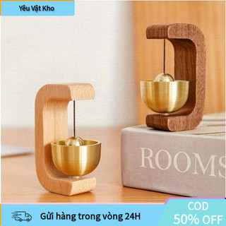 [COD] Chuông Treo Cửa Gỗ Vintage – Chuông Gió Trang Trí Đồng Nhỏ, Treo Cửa Phòng, Tạo Không Gian Cổ Điển