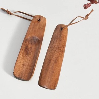 Mới 15-31cm Tay Cầm Ngắn Shoehorn Cao Cấp Gỗ Chắc Chắn Giày Sừng Người Phụ Nữ Mang Thai Người Cao Tuổi Giày Thìa Nhà Khách Sạn Giày Thìa 1 Cái