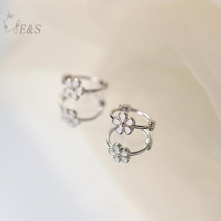 Bộ bông tai thanh lịch chất lượng cao, hoa khóa nhẹ nhàng dành cho nữ và bé gái - Quà tặng thời trang cao cấp