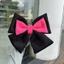 FUHUIOT Xe Đạp Điện Nơ, Dễ Thương Trang Trí Xe Máy Phía Sau Nơ, Ngọt Ngào Hai Màu DIY Tạo Kiểu Mũ Bảo Hiểm Nút Bướm Đi Xe Đạp