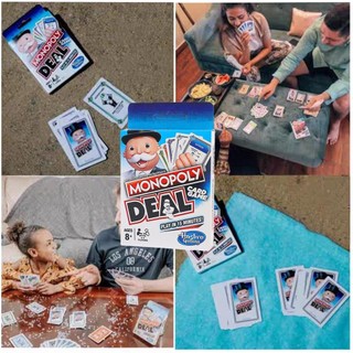 Hasbro Monopoly Deal Card Games For Kids Family Friends Card Game