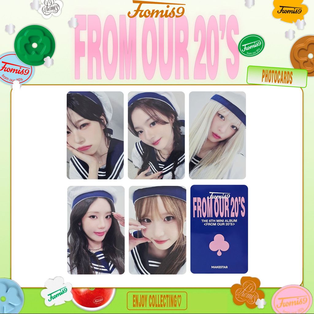 SQ3 5 Cái / bộ Fromis 9 LOMO Card Album Mini Thứ Sáu Từ Bộ Sưu Tập Bưu Thiếp 20 Của Chúng Tôi KPOP Stars Ngoại Vi QS3