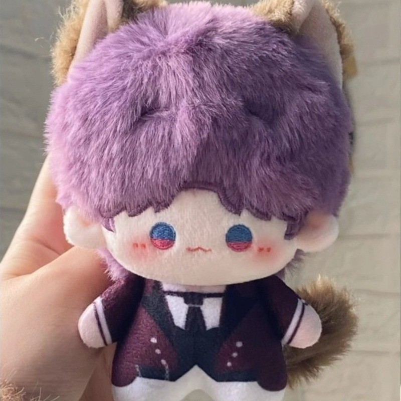 10cm Trò Chơi Tình Yêu Và Không Gian Sâu Rafayel Zayne Xavier Sillus Cosplay Tai Mèo Đuôi Sang Trọng Búp Bê Đồ Chơi Nhồi Bông Mặt Dây Chuyền Cô Gái Người Bạn Quà Tặng