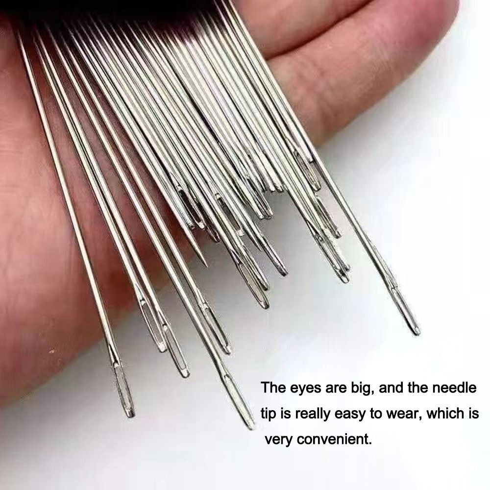 SUNKISSD 31 / 34 / 37PCS Bộ kim may vá đa năng kèm dụng cụ may cầm tay DIY cho trang phục