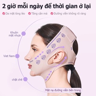 đeo Sevich khi V Dây Facial tiện lợi săn chắc thể sóc nâng cằm da béo có cơ 3D phục mặt Chăm hồi Đai giảm ngủ