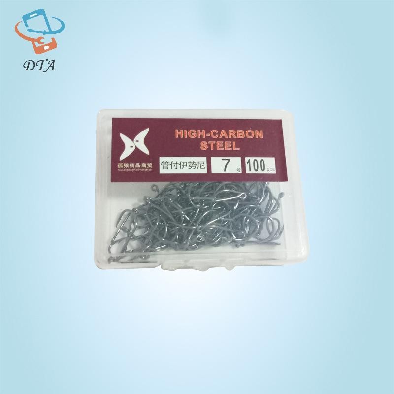 Hộp Móc Câu Cá Thép Carbon Cao Cấp Dành Cho Nước Ngọt - Chất Lượng Cao VN