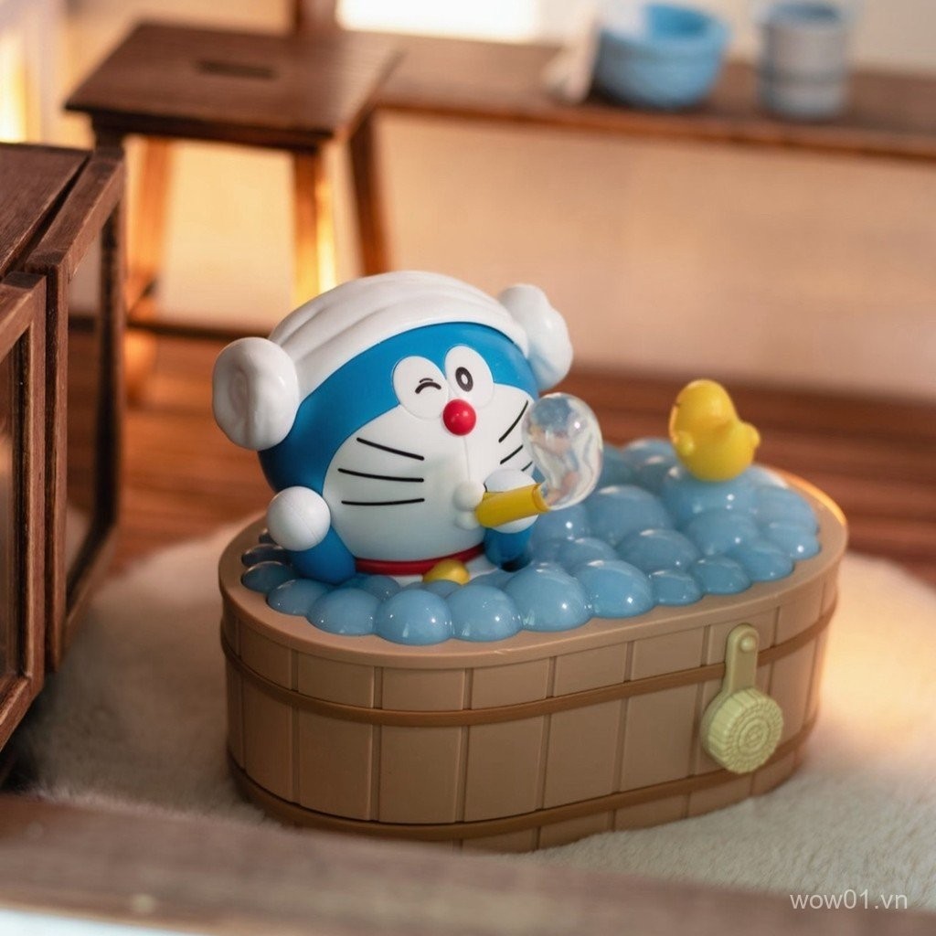 Bán chạy [Chính hãng] 2025 KFC Đồng thương hiệu Doremon Toy Seal Sáng tạo Doremon Night Light Quà tặng trang trí máy tính để bàn