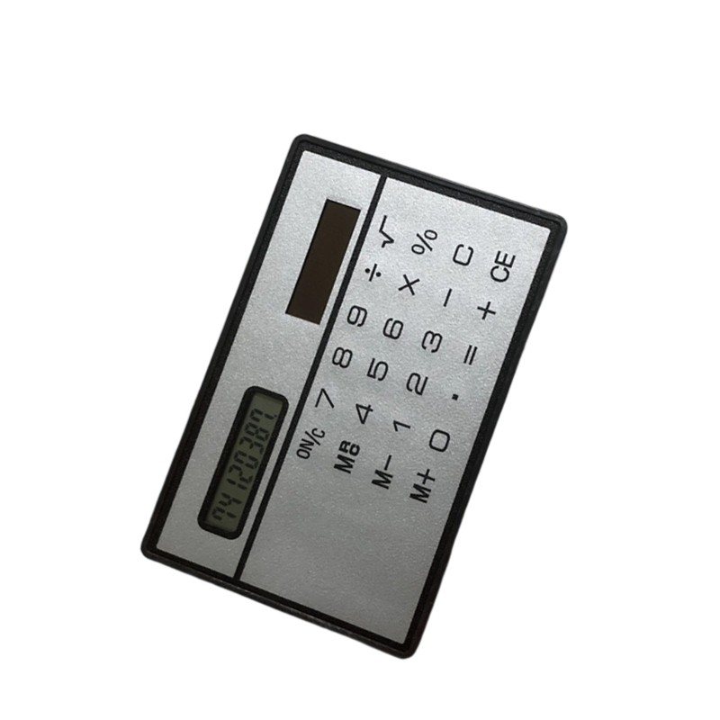 Máy tính năng lượng mặt trời Fol Double Power Máy tính cầm tay mỏng dành cho tài chính chuyên nghiệp