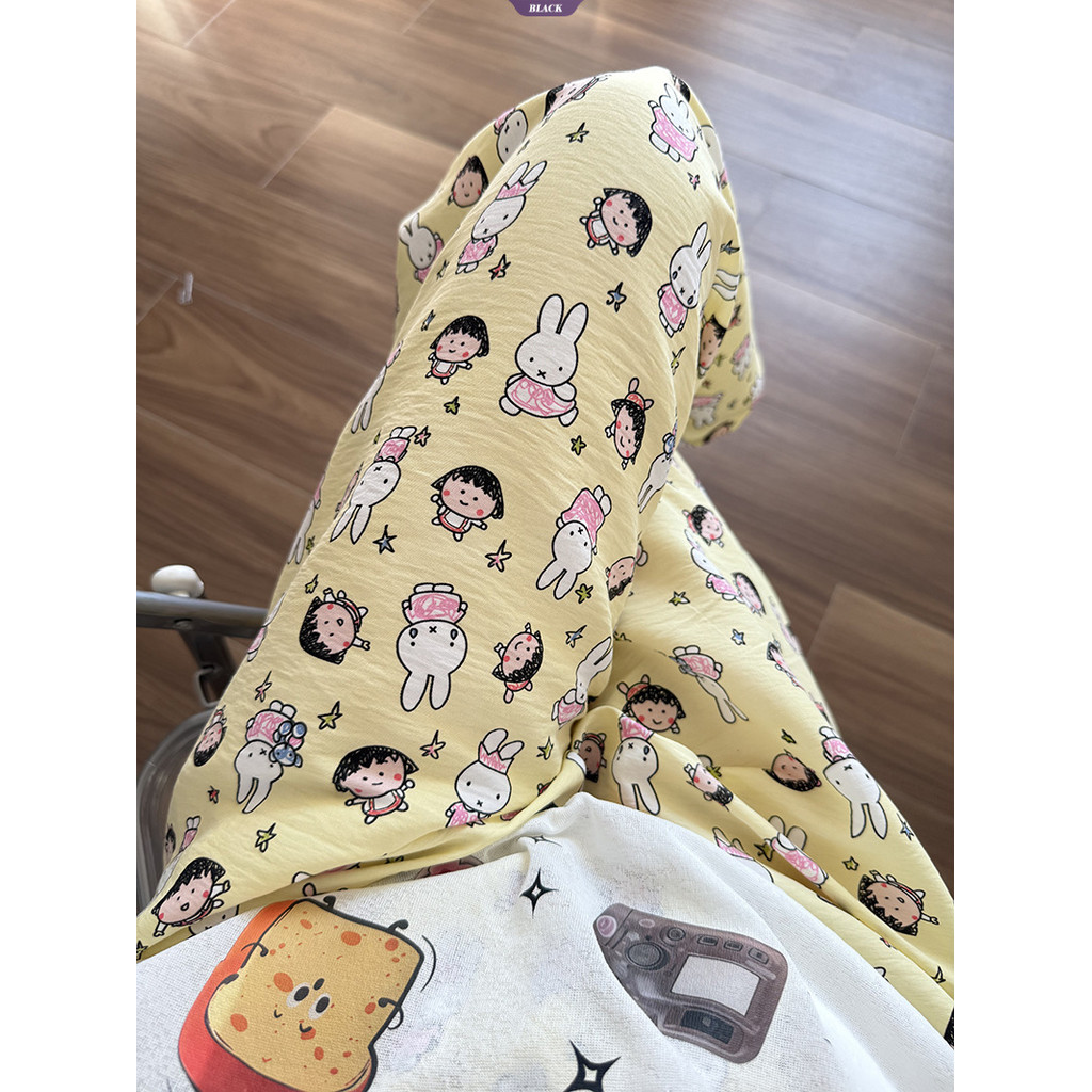 Áo pyjama thỏ Miffy màu vàng, thoải mái cho mùa hè