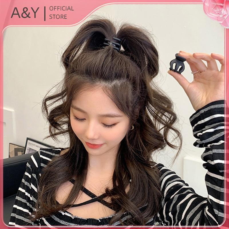 A & Y Thời Trang Hàn Quốc Đen Đuôi Ngựa Cố Định Hiện Vật Vuốt Tóc Trang Sức Phụ Kiện Tóc Cho Nữ Cô Gái Phụ Kiện Tóc.