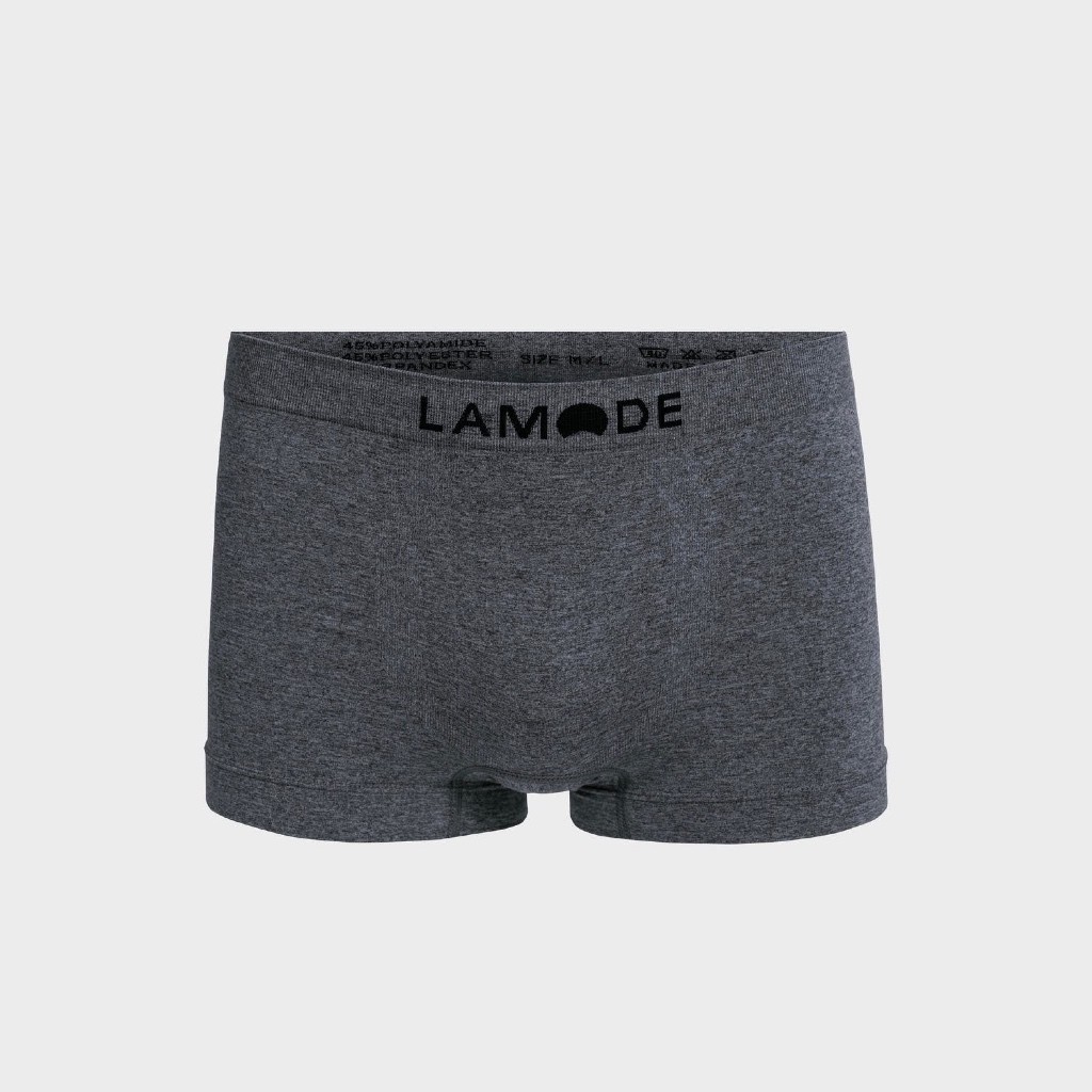 Quần Boxer Nam Lamode dệt liền không đường viền seamless co giãn bền màu LBX001E