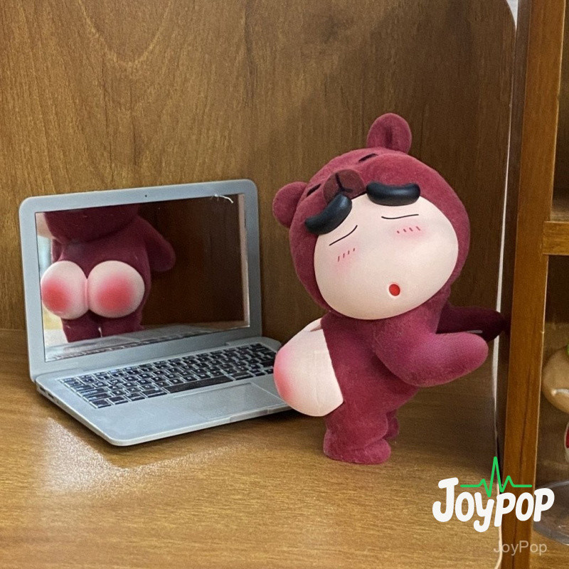Bán Vui Nhộn Dâu Gấu Crayon Shin-Chan Búp Bê Đổ Xô Hoạt Hình Pouting Mông Crayon Shin-Chan Hình Máy Tính Để Bàn Trang Trí Quà Tặng