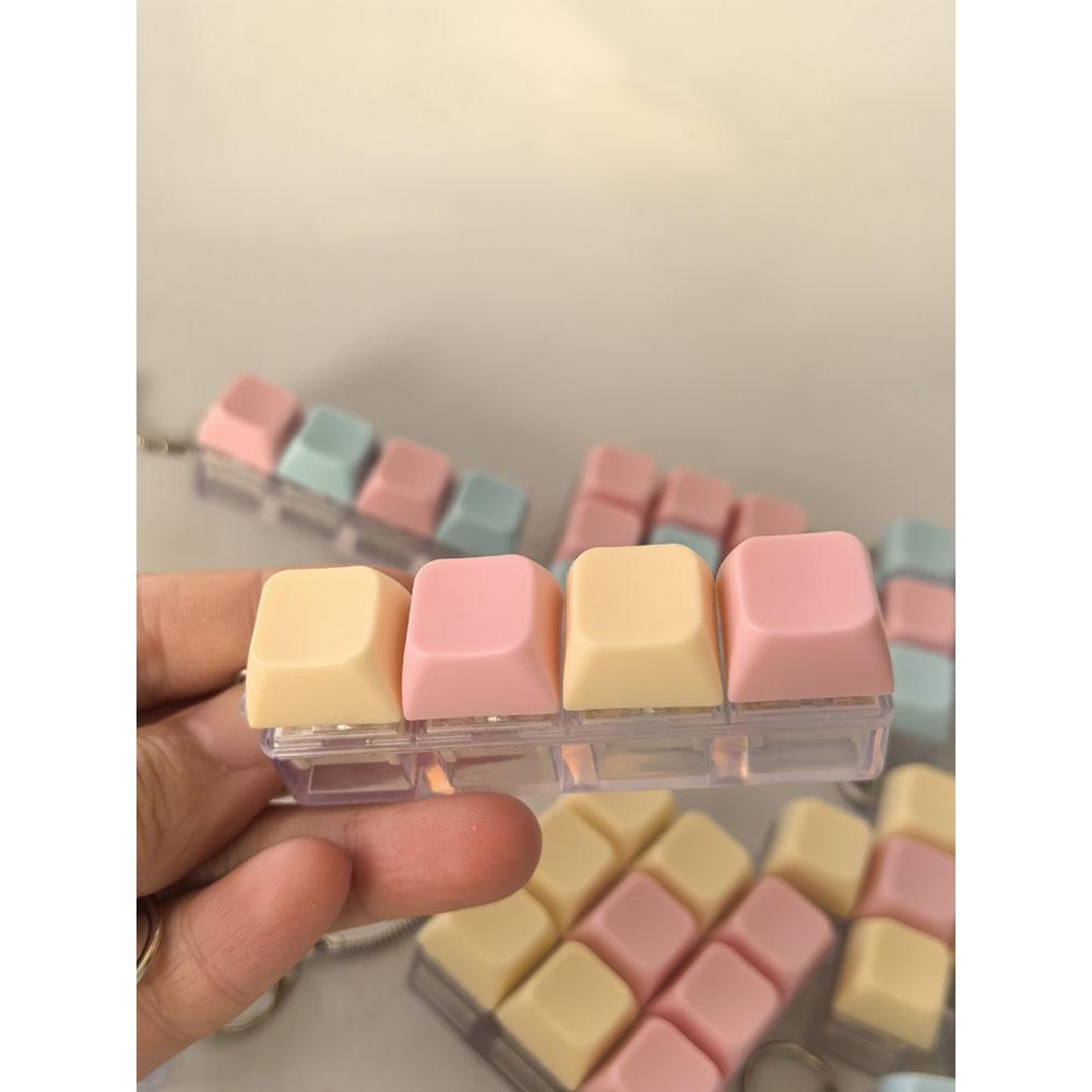 1 / 4 / 9 Phím Keycap Ngón Tay Bàn Phím Thư Giãn Giảm Căng Thẳng Nút Keycap Đồ Chơi Giải Nén Đồ Chơi