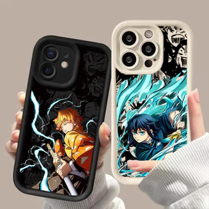 Anime Demon Slayer Zenitsu Tokitou Muichirou Dành Cho Samsung Galaxy M34 M31 M51 M30S M23 M20 M11 M15 M16 F06 J4 J6 Plus J7 Core J8 A10 A01 A31 A02 S20 Ultra Ốp Lưng Silicon Lỏng
