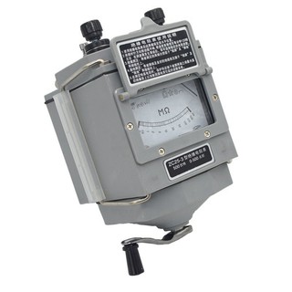 Máy kiểm tra điện trở cách nhiệt ZC25-4 1000V Tramegger Electrician Megohmmeter Tay quay tramegger