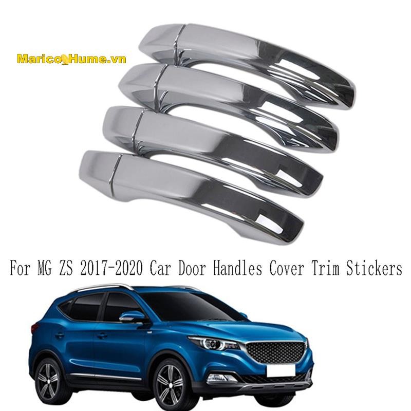 Dành Cho MG ZS 2017-2020 Chrome Tay Nắm Cửa Ô Tô Bao Viền Dán Bên Ngoài Tay Nắm Cửa Bao