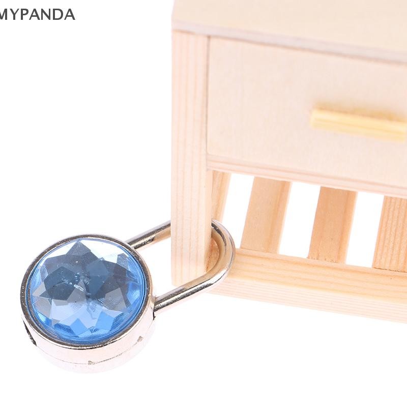 MYPANDA 1 Bộ Khóa Màu Tròn Khóa Phần Cứng Có Khóa Chìa Khóa Cho Du Lịch Hành Lý Hộp Trang Sức Nhật Ký Đám Cưới Vali Sách.