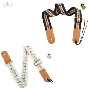 Jfory Dây đeo đàn Ukulele Dây đeo vai nhẹ mềm mại và thoải mái có thể điều chỉnh cho