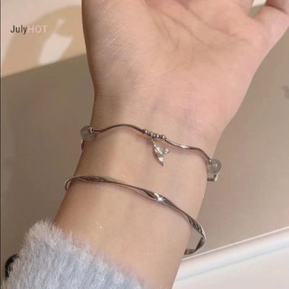 Vòng Tay Đuôi Cá Nữ Với Đá Ánh Trăng Và Dây Mobius, Thiết Kê Đặc Biệt Cho Thời Trang Hàng Ngày
