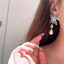 Tua Rua Hàn Quốc Phong Cách Dài Tính Khí Ngọc Trai Phong Cách Mới Zircon Nhẹ Bông Tai Sang Trọng Bán Buôn