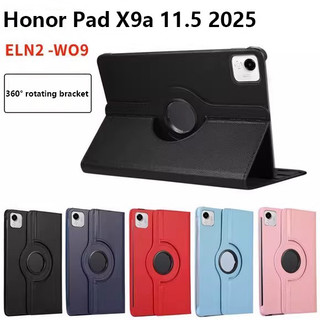 Ốp Da Siêu Mỏng Cho Honor Pad X9a 11.5 inch 2025 X8a 11 ” 2024 X9 X8 Pro 11.5 X8 Lite V8 V7 Pro 11inch Giá Đỡ Xoay Vỏ Bảo Vệ Máy Tính Bảng