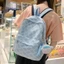 Ba lô đi học SAMO, Ba lô nữ nhẹ dung tích lớn, Túi sách Nylon Túi đeo vai đôi dành cho học sinh