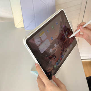 Ốp lưng có thể tháo rời cho IPad 5 6 7 8 9 Air Air2 Air3 Air4 Air5 Air6 10.9 "Pro10.5 Pro11 Pro12.9 2018 2020 2021 2022 Air M2 Pro M4 11 13 2024 Bao da xoay được Họa tiết cầu vồng