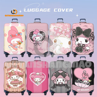 Sanrio Melody Hành Lý Có Thể Giặt Được Vali Bảo Vệ Chống Trầy Xước Vali Phù Hợp Với 18-32 Inch