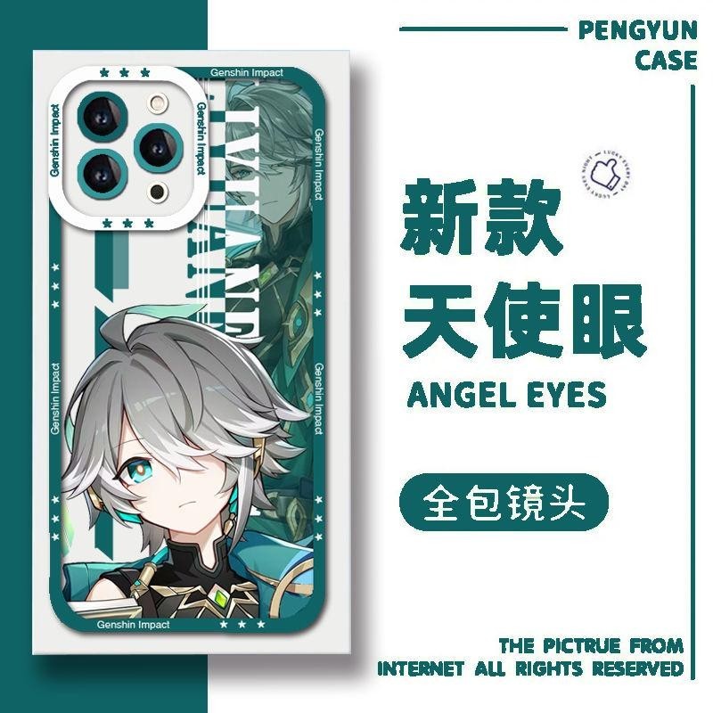 Ốp Điện Thoại Cho iPhone 11 Pro Max 7 8 Plus SE 2 3 X XS XR XSMAX Vỏ Điện Thoại Di Động Genshin Impact Game Anime Hoạt Hình Trong Suốt Dễ Thương Mềm Hợp Thời Trang TPU