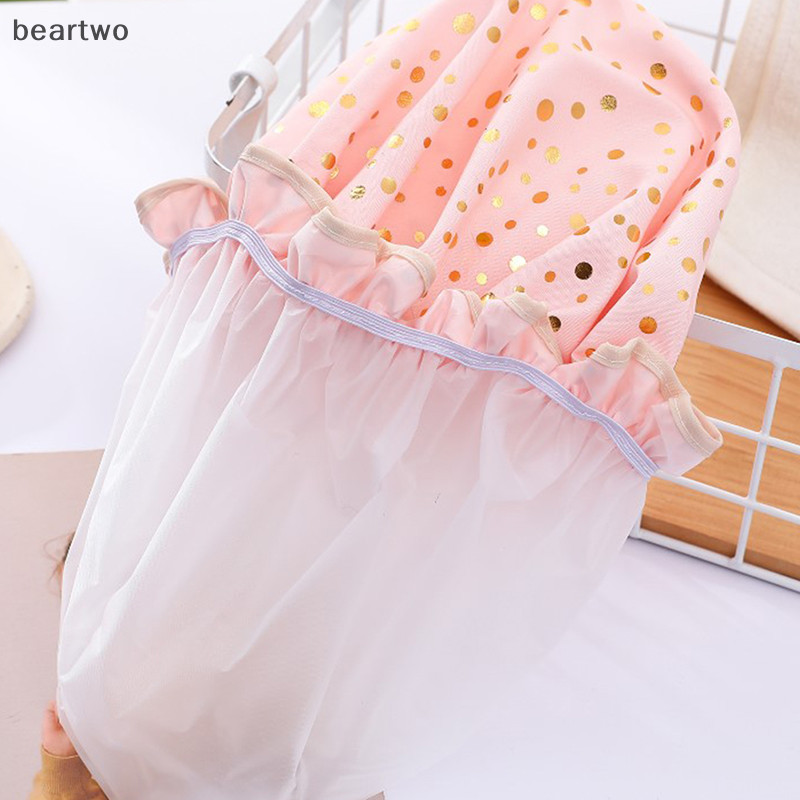 < Beartwo > Vòi hoa sen chống thấm nước Đôi co giãn Dầu gội chống bụi và chống thấm nước Polyester Vỏ tóc dày Vòi hoa sen nữ đẹp