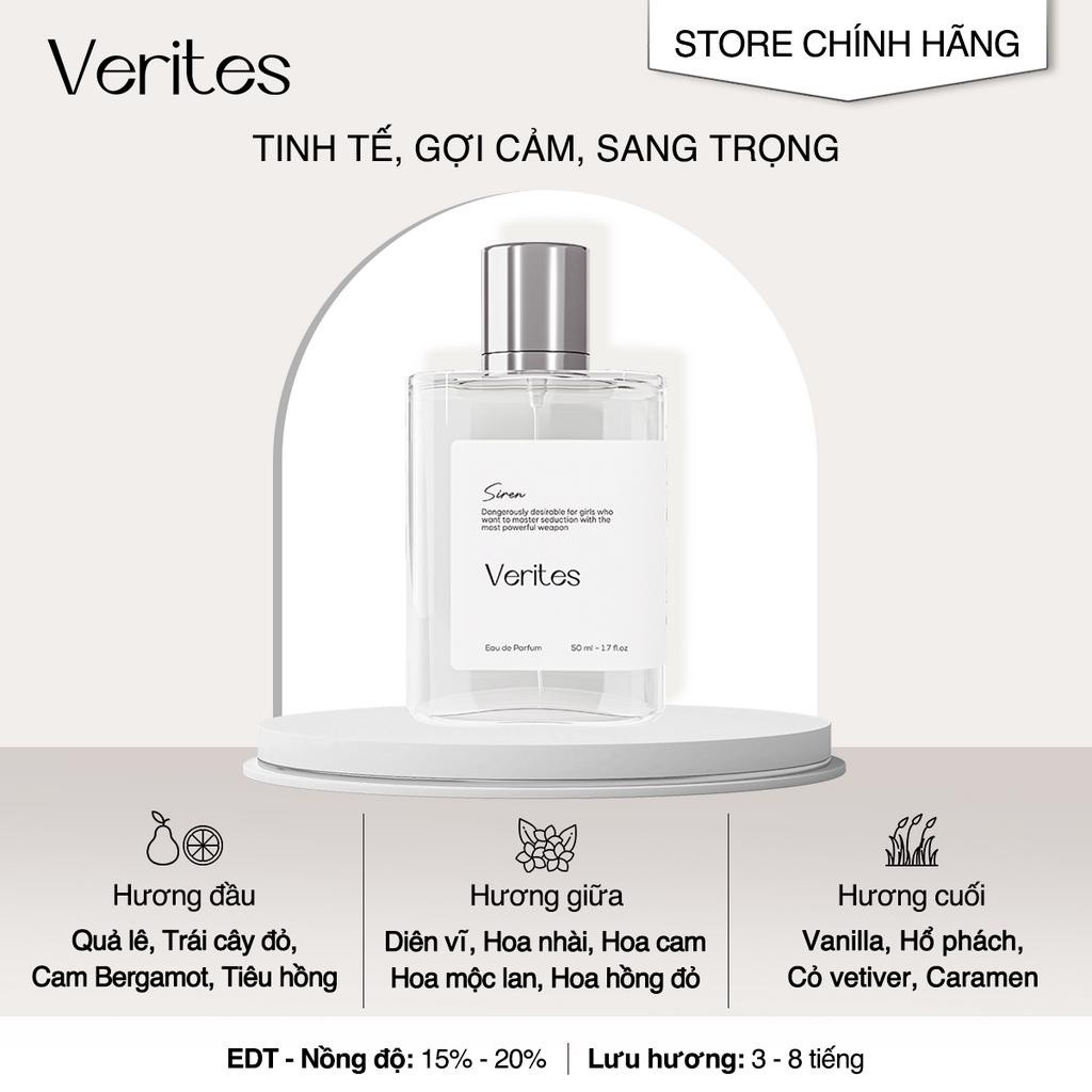 Ảnh Nước Hoa Nữ VERITES Siren Tinh tế, Gợi cảm, Sang trọng 50ml 3