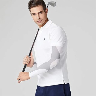1 Cặp Thoáng Khí Cánh Tay Nén Tay Chống Nắng Chống Tia UV Bóng Rổ Chạy Bộ Phòng Tập Gym Thể Dục Armguards Thể Thao Nén Khuỷu Tay Miếng Lót