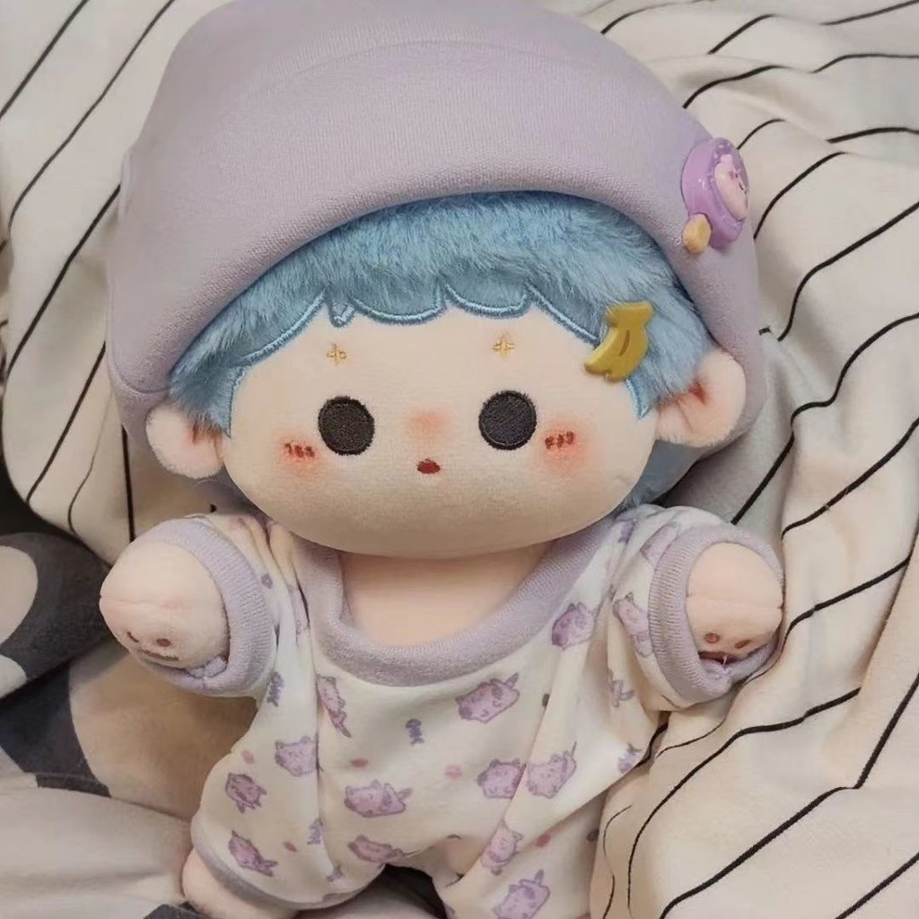 20cm Cotton Doll 20cm Quần Áo Bé Dễ Thương Series Bộ Đồ Ngủ Thuộc Tính Bình Thường Phù Hợp Với Béo Cơ Thể Quần Áo