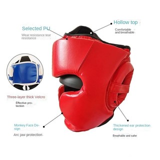 Boxing Fight Head Protection Children's Protective Gear Headgear Adult Taekwondo Sanda Muay Thai Helmet Protective Gear Sdrd