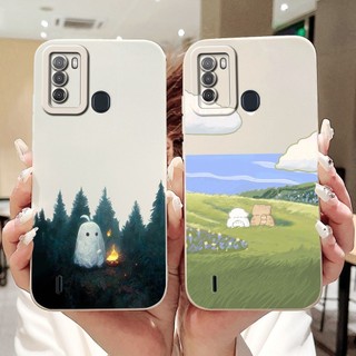 Vỏ bảo vệ ống kính Itel Vision1 Pro Itel S16 ItelS16 Vision 1 Pro Vỏ điện thoại silicon mềm hình gấu trúc dễ thương